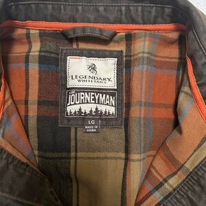 Legendary Whitetails Men's Brown Plaid Jacket
